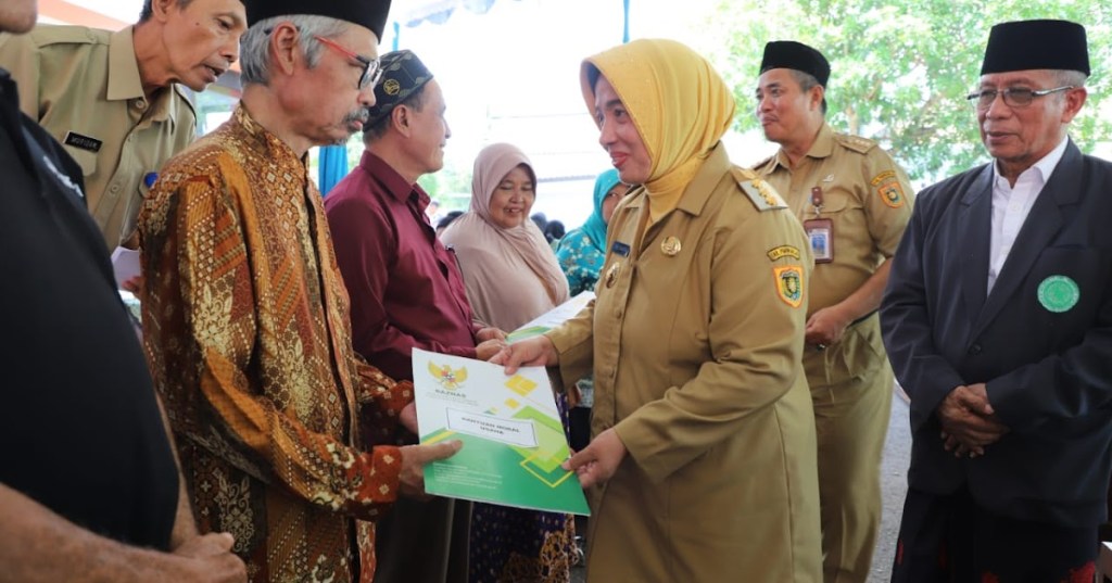 Halal Bihalal di Kecamatan Pituruh, Bupati Serahkan Tali Asih Sebesar Rp 67&nbsp;Juta