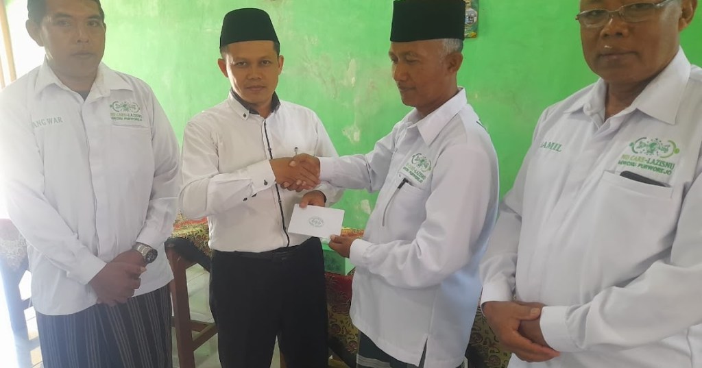 Tahun Ajaran Baru, UPZIS MWCNU Purworejo Salurkan Beasiswa Pendidikan Kepada Siswa/Siswi Ma’arif&nbsp;Nu