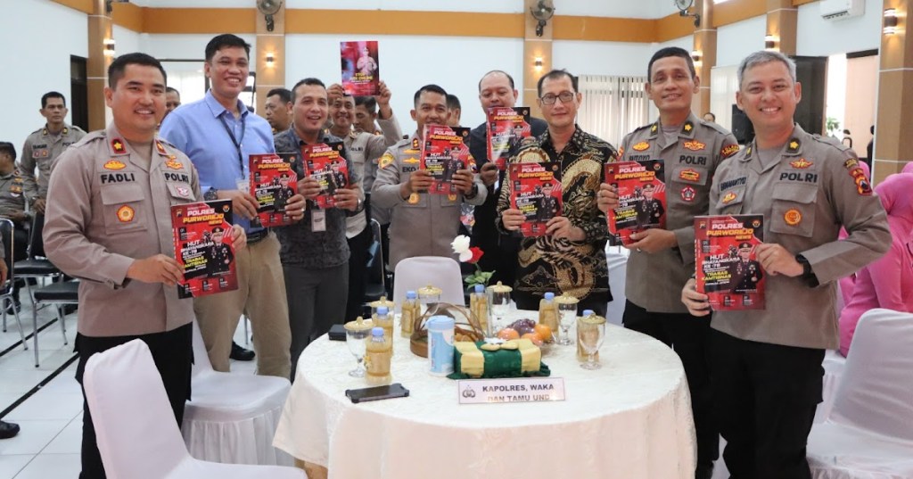 Polres Purworejo Launching Majalah Polres Purworejo&nbsp;News