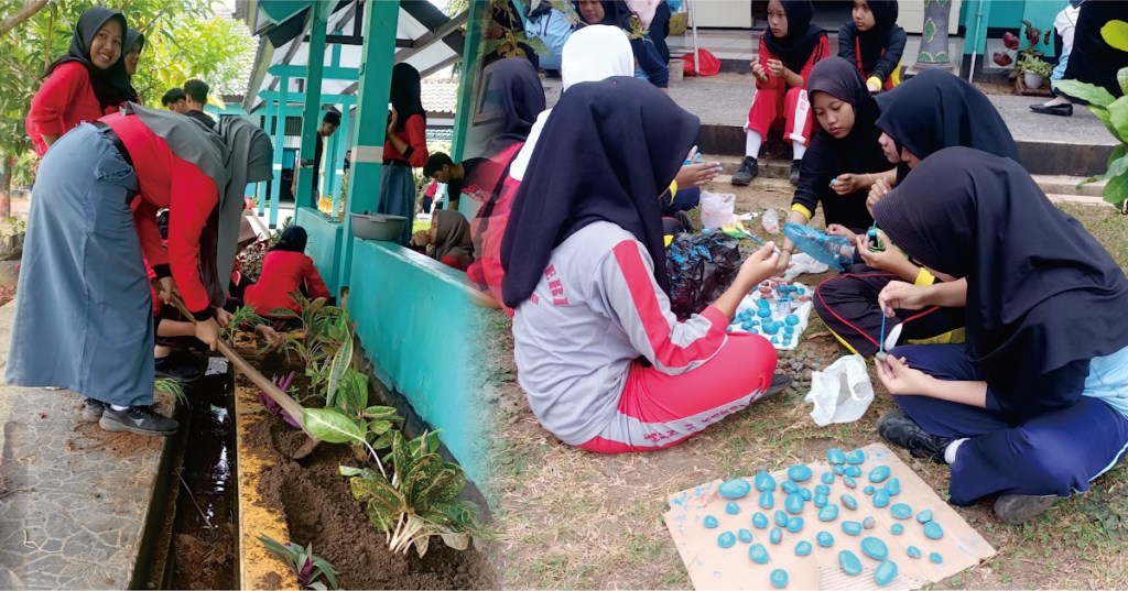 SMAN 10 Purworejo Kembali Canangkan “Go Green To School” Melalui Kegiatan “Mass Gardening”