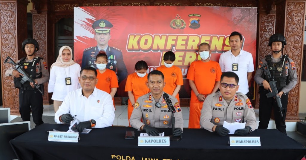 Polres Purworejo Tangkap 4 Orang Terjaring Operasi Cyber Karena&nbsp;Judol