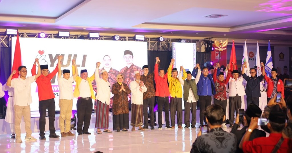 Pasangan Yuli Hastuti – Dion Agasi Setiabudi Resmi Deklarasikan Pencalonan sebagai Bupati dan Wakil Bupati Purworejo&nbsp;2024-2029