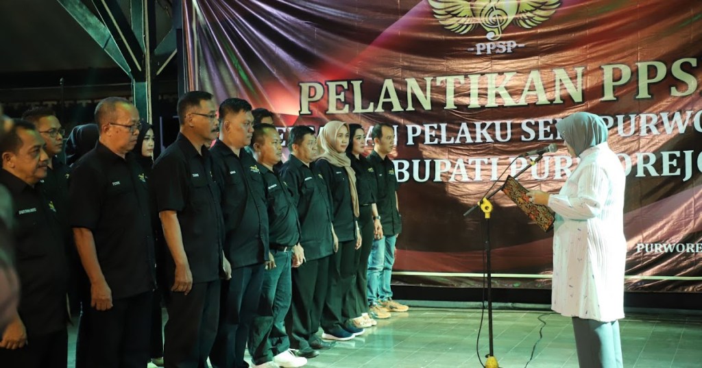 Pengukuhan Paguyuban Pelaku Seni Purworejo (PPSP) oleh Bupati&nbsp;Purworejo
